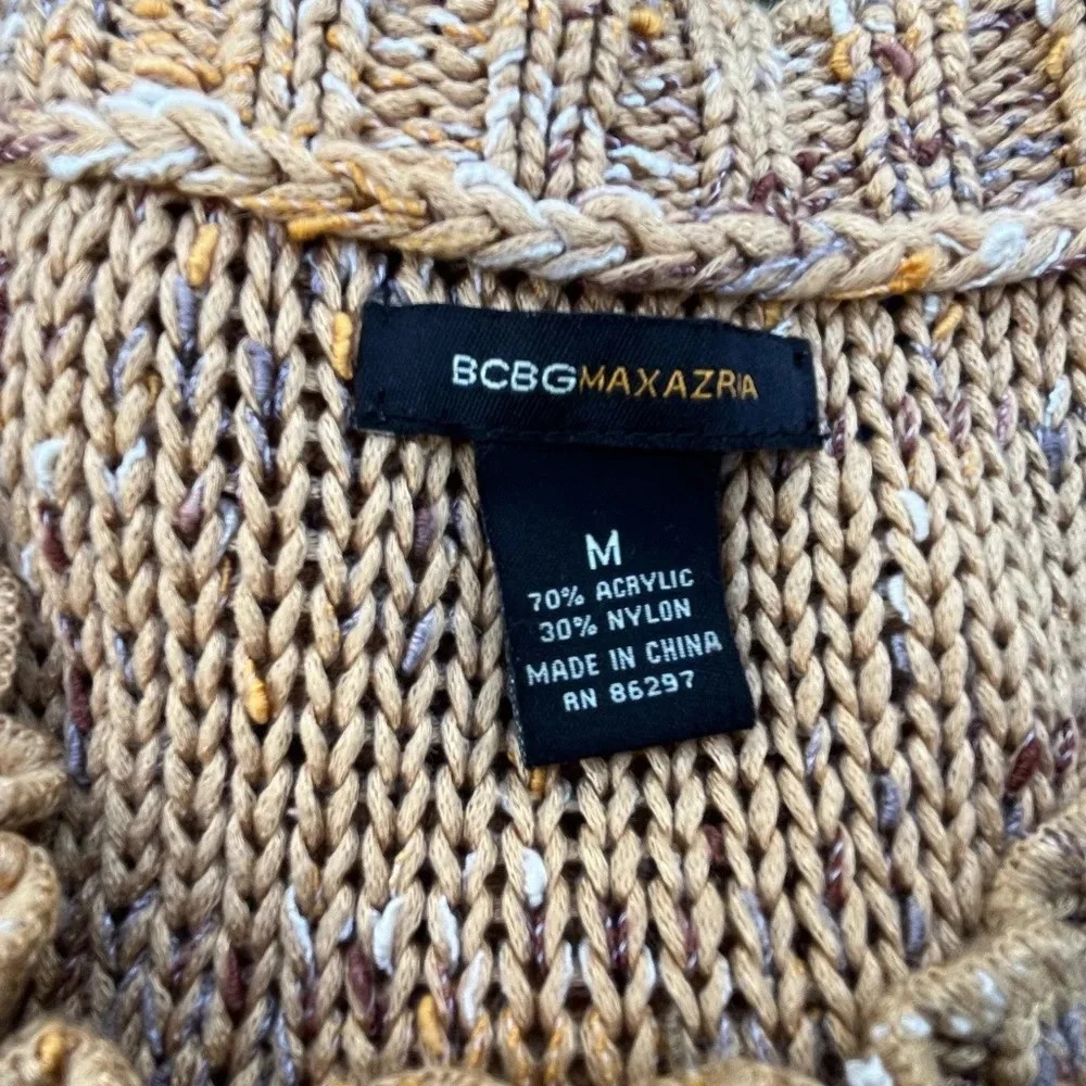 Vintage Cardigan Sweater BCBG MaxAzria • Wood Buttons - Picture 2 of 7